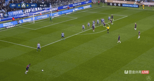 开云APP-⚽瑞典超半场：贾格纳主罚任意球打高，哥德堡暂0-0马尔默