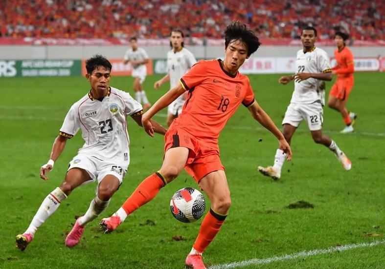 开云APP-央视直播中国VS北马里亚纳群岛!上朱鹏宇捞净胜球,安帅别当摆设